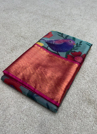 Printed Pure Silk