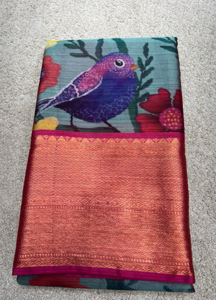 Printed Pure Silk