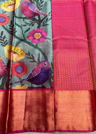 Printed Pure Silk