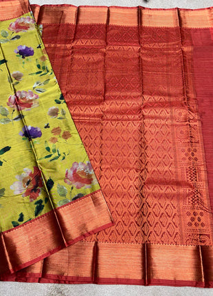 Printed Pure Silk