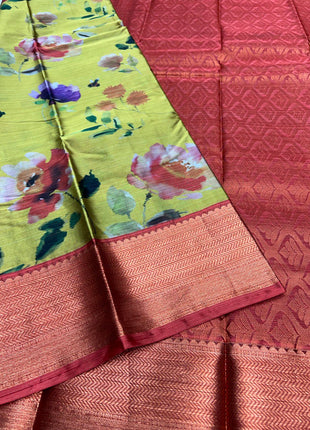 Printed Pure Silk