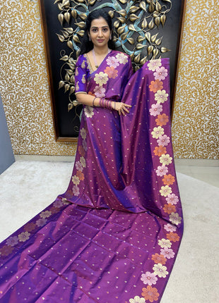 Mulberry Saree