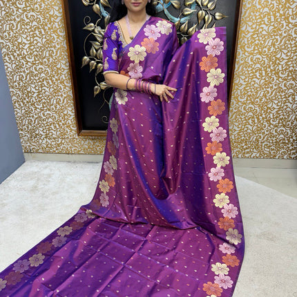 Mulberry Saree