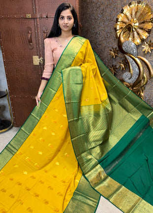 Premium Kanchi Gold Zari