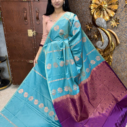 Border Less Kanchi Silk