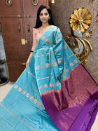 Border Less Kanchi Silk