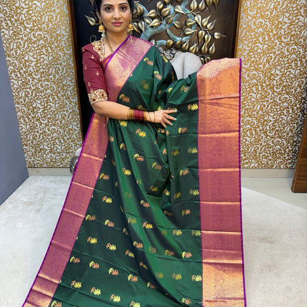 Premium Kanchi Gold Zari