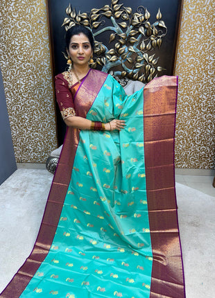 Premium Kanchi Gold Zari