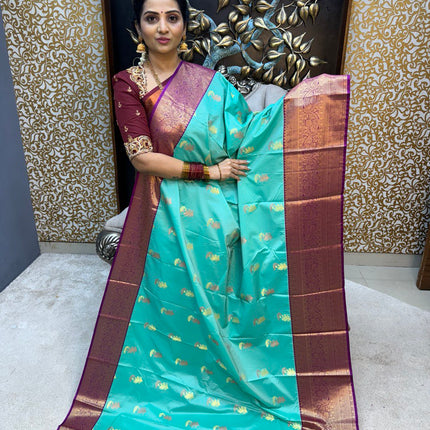 Premium Kanchi Gold Zari