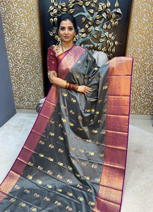 Premium Kanchi Gold Zari
