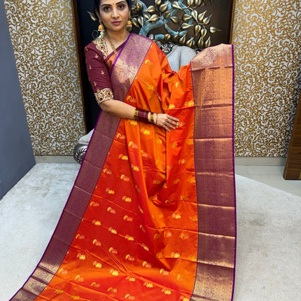 Premium Kanchi Gold Zari