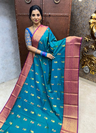 Premium Kanchi Gold Zari