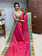 Retta Patta Border Silk
