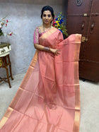 Semi Raw Silk Sarees