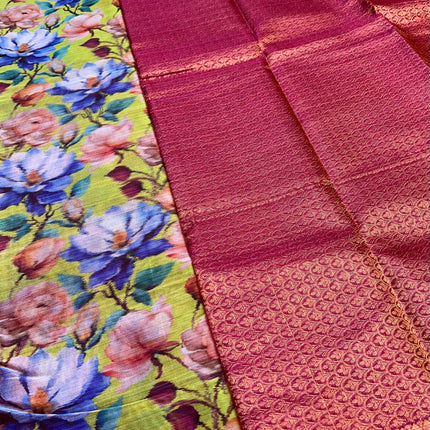 Printed Pure Silk