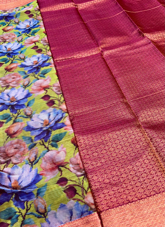 Printed Pure Silk