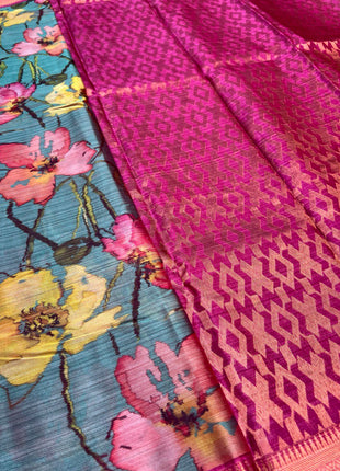 Printed Pure Silk