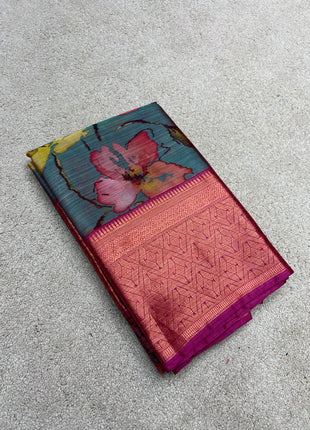 Printed Pure Silk