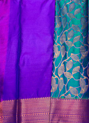 Triple Shade Kanchi Silk