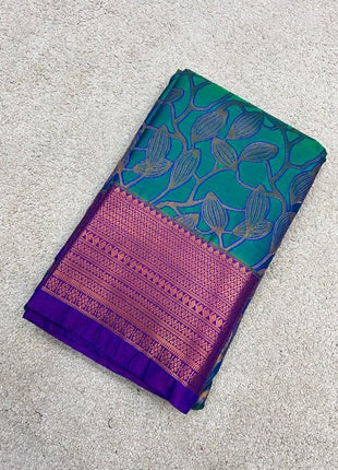 Triple Shade Kanchi Silk