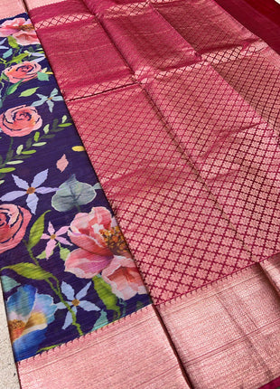 Printed Pure Silk