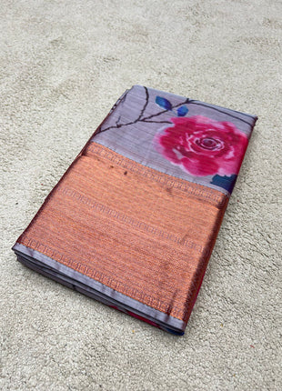 Printed Pure Silk