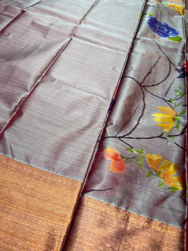 Printed Pure Silk