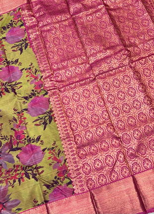 Printed Pure Silk