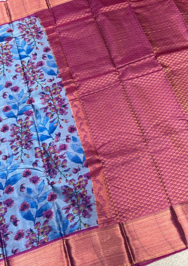 Printed Pure Silk