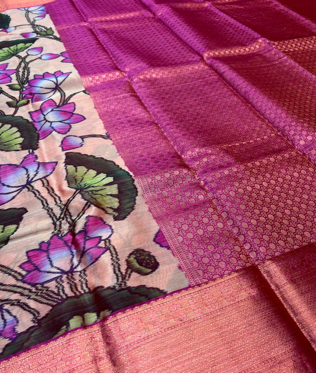 Printed Pure Silk