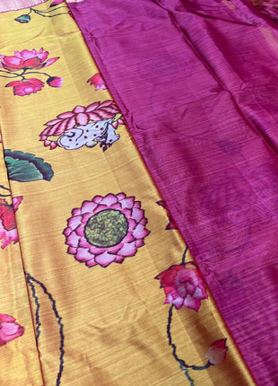 Printed Pure Silk