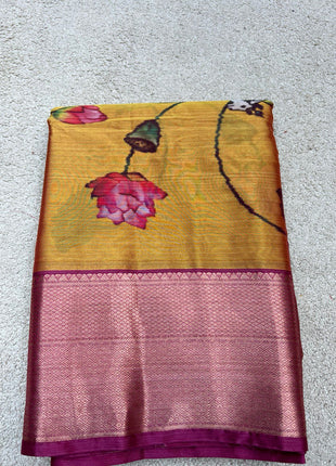 Printed Pure Silk
