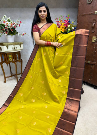 Premium Kanchi Coffee Brown Border
