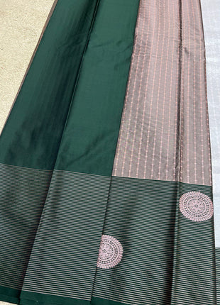 Kanchi Silk Silver Zari