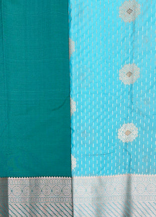 Kanchi Silk Silver Zari