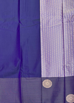 Kanchi Silk Silver Zari