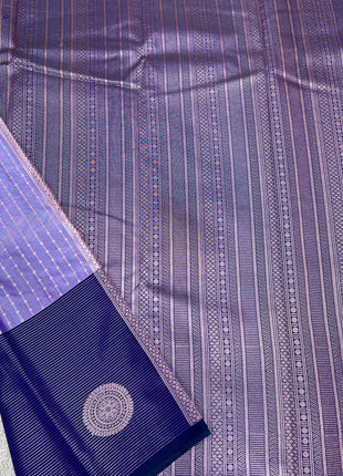 Kanchi Silk Silver Zari