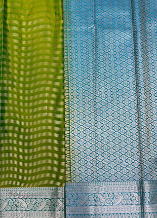 Kanchi Silk Silver Zari