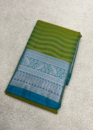 Kanchi Silk Silver Zari