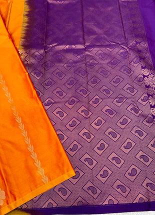 Border Less Kanchi Silk