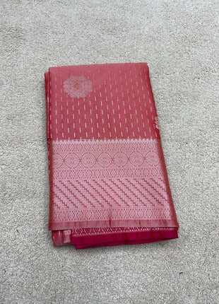 Kanchi Silk Silver Zari