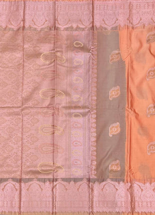 Premium Kanchi Rose Gold Zari