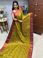 Triple Shade Kanchi Silk