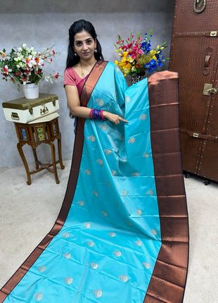 Premium Kanchi Coffee Brown Border