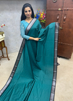 Kalyani Cotton Silver Zari