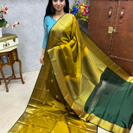 Premium Kanchi Gold Zari