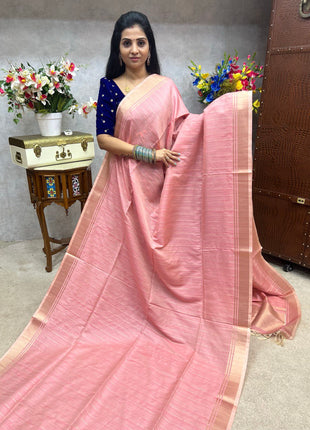 Semi Raw Silk Sarees