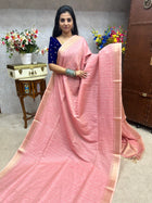 Semi Raw Silk Sarees