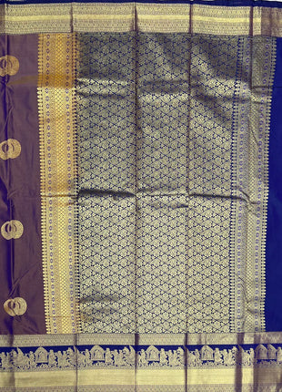 Premium Kanchi Gold Zari