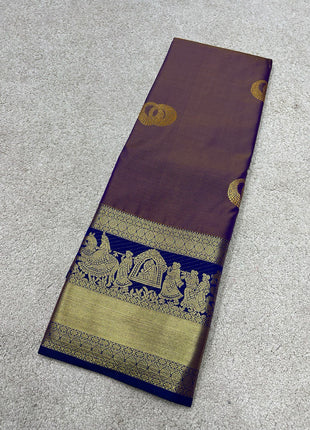 Premium Kanchi Gold Zari